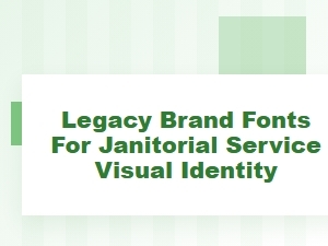 Legacy Serifs for Trustworthy Cleaning Brands